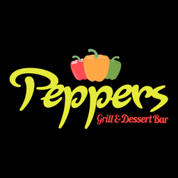 Peppers Grill & Dessert Bar logo.